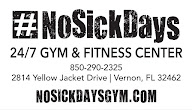No Sick Days Gym - Vernon Florida No Sick Days Gym - Vernon Florida